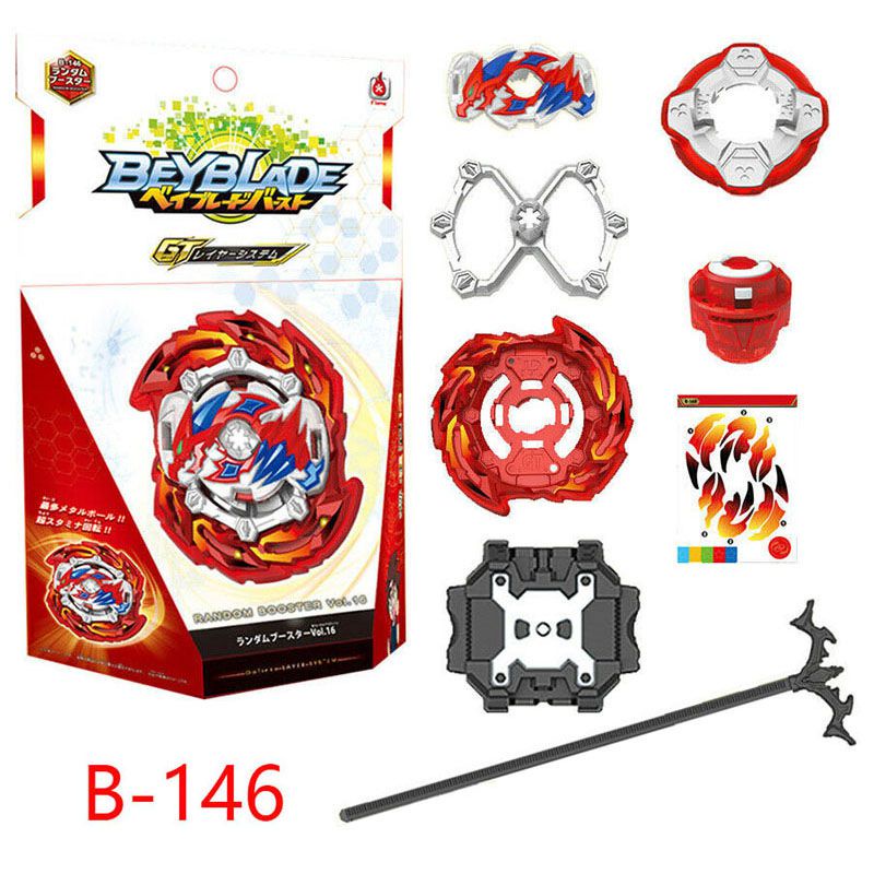 Burst GT Beyblade B146 Random Booster Dengan Launcher Gyro Battle Mainan Hadiah Anak