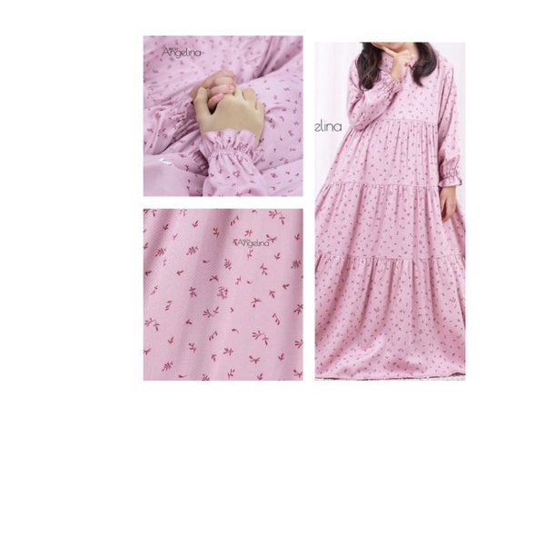 Atelier Angelina zulaikha khimar Bella Dress Lilzahra Emily