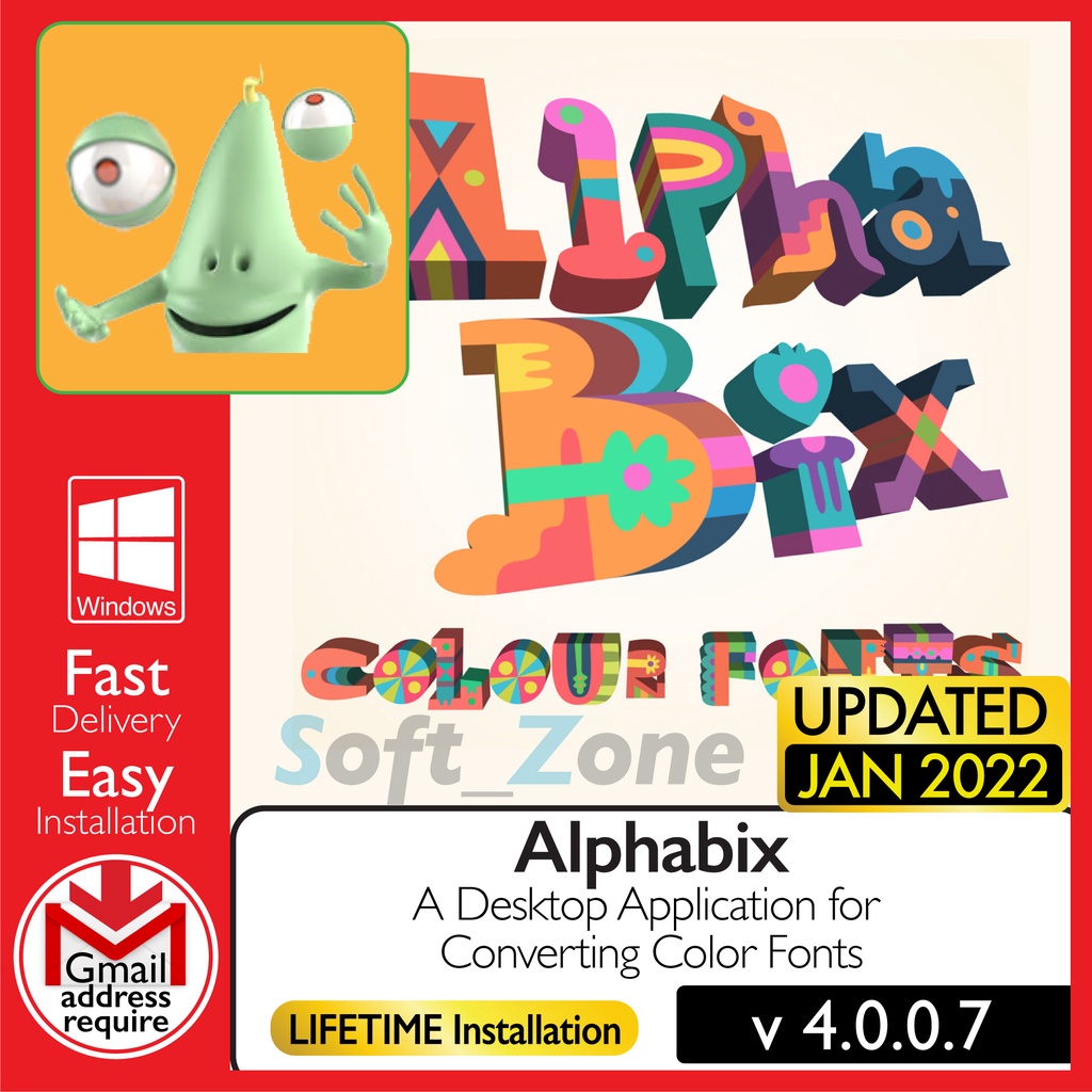 

Alphbx 4.0.0.7 - A Dsktp Applctn fr Cnvrtng Clr Fnts [WINDOWS x64] - Dgtl Dwnld