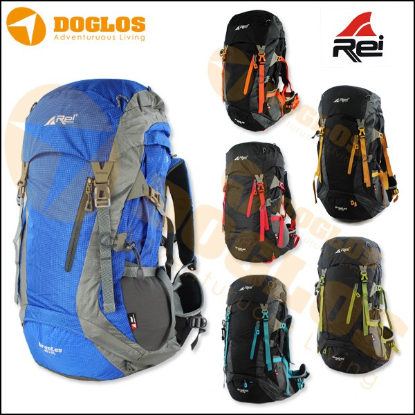 REI Brantas 45 + 5 L Rucksack Series + Rain Cover Keril Tas Carrier
