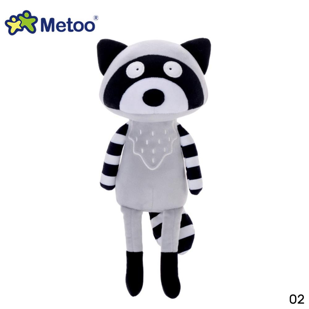 Timekey Metoo Mainan Boneka Stuffed Plush Kartun Hewan Lembut Untuk Hadiah Ulang Tahun Anak I3Y2