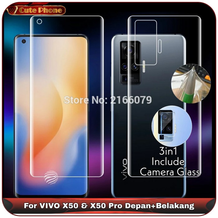 Hydrogel Anti Gores VIVO X50 X50 PRO Protector Non Anti Gores