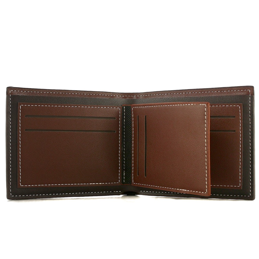 TOKOKOE - Dompet Pria Bahan Kulit Vegan Original model Lipat Dengan Kotak Exclusive - Troy - Xoho