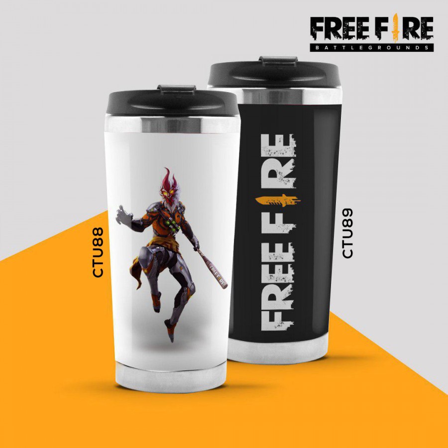 Tumbler Custom Satuan FREE FIRE Bisa Desain Sendiri Free