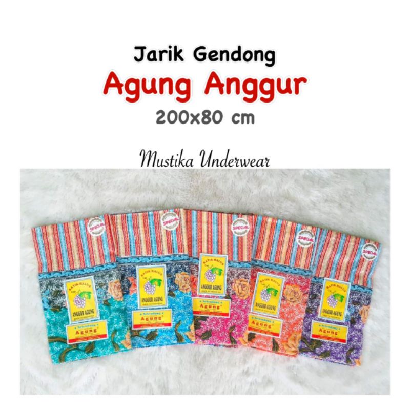 Kain Jarik Gendong Bayi Agung Anggur