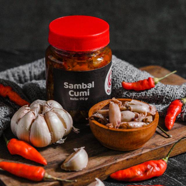 

Sambal Cumi / Sambal KOKOKU / Sambal murah / Sambal Enak