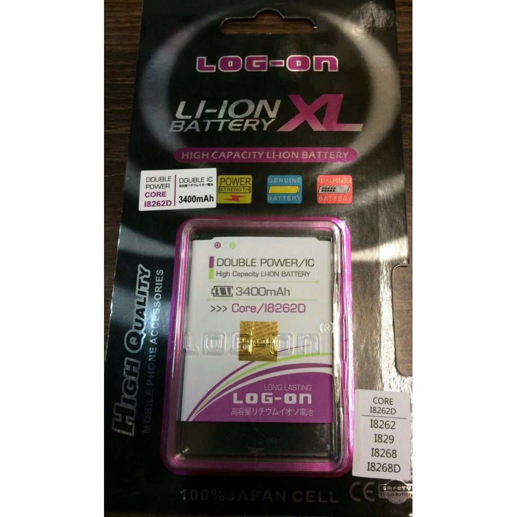 PROMO BATERAI SAMSUNG CORE I8262 DOUBLE POWER