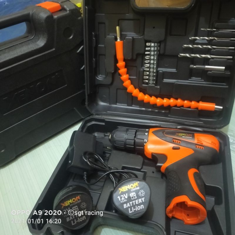 BOR CAS CORDLES XENON 12V 2 BATRE