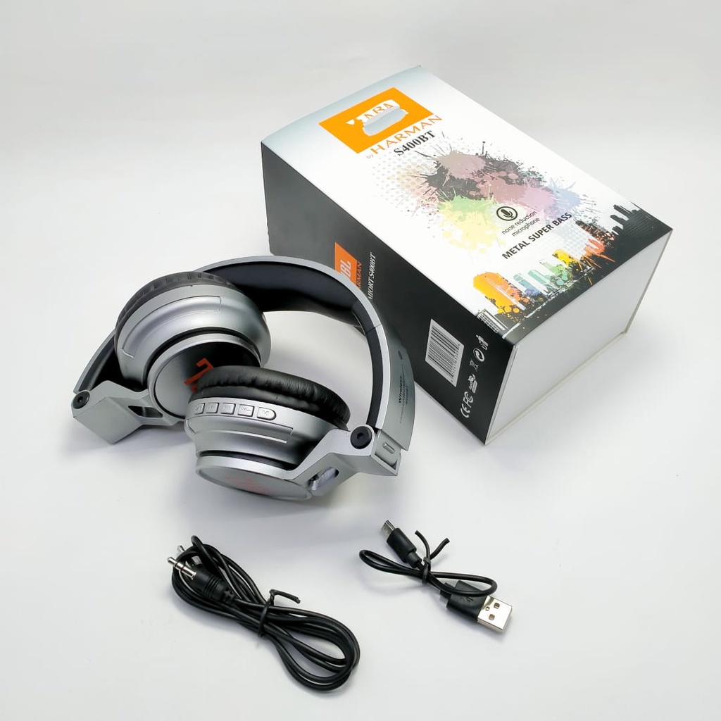 [WS] HEADPHONE BLUETOOTH SUPER BIG BASS JBL S400BT &amp; YX-28 -Original