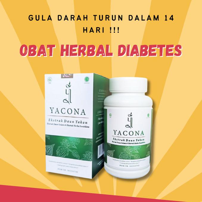 Ready Stock ! Obat Herbal Diabetes Terbaik Mengobati Pankreas Yacona Asli Dijamin - Yacona Termurah