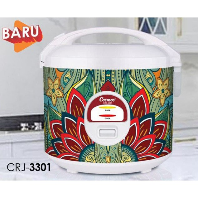 Cosmos CRJ-3301 Magic Com Rice Cooker 1.8 L. Baru Bergaransi Resmi