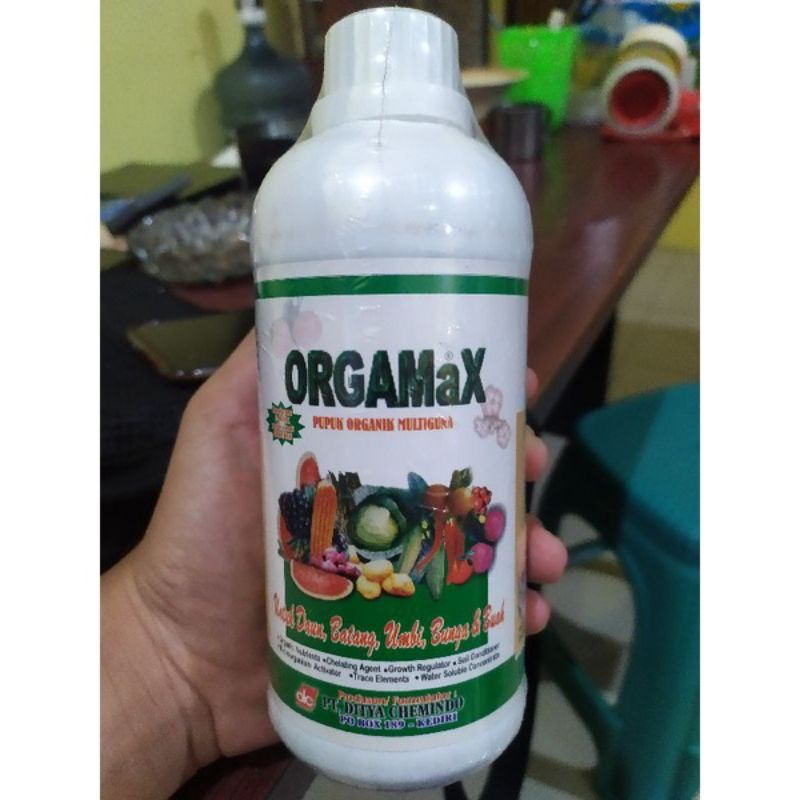 PUPUK ORGANIK CAIR MULTIGUNA  ORGAMAX 500ML / BOOSTER BUAH AKAR BATANG UMBI DAN DAUN