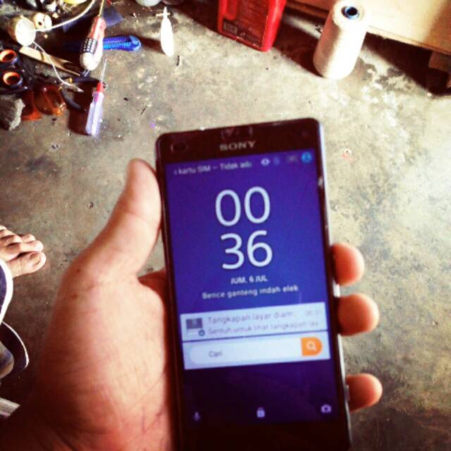 Sony z3 rusak layar
