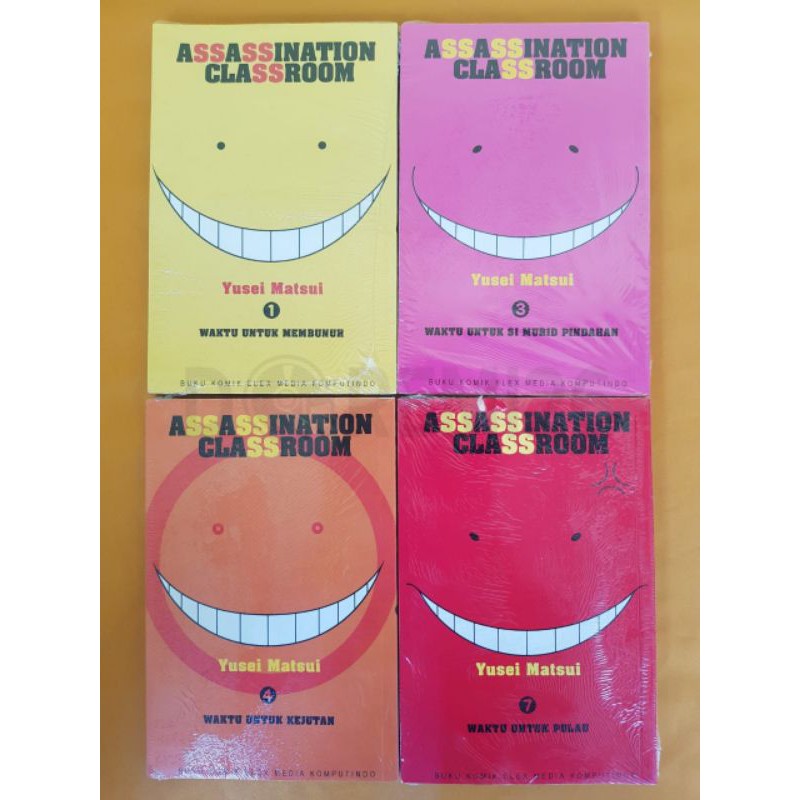 

[BONUS GANTUNGAN & STIKER ANIME] Komik Assassination Classroom Segel Baru / Assassination Classroom Original