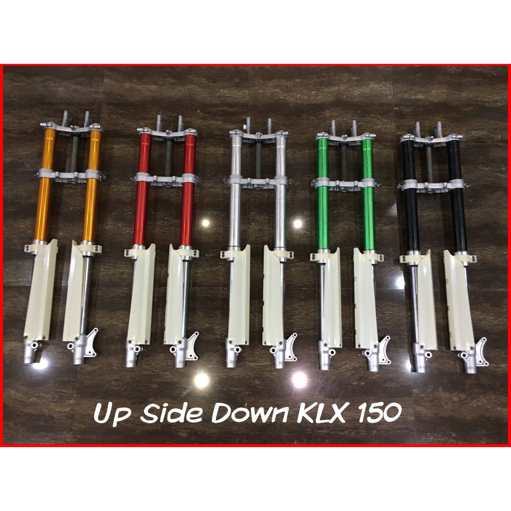 Upside Down Shock Depan Usd Klx 150 Universal Shopee Indonesia