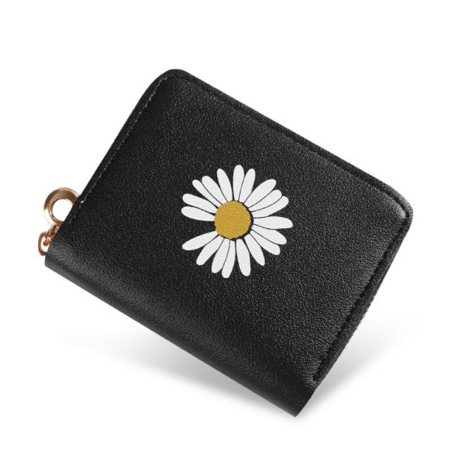 EV - D61-1 DOMPET  KOIN WANITA DOVE KELLI BELLY  MINI GRACE  KOREAN BUNGA DAISY