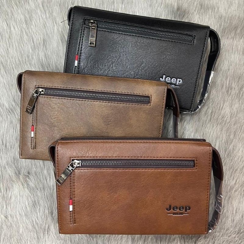 Handbag kulit Tangan pria/wanita import Tas Clutch Tangan model jinjing 536-1 kulit