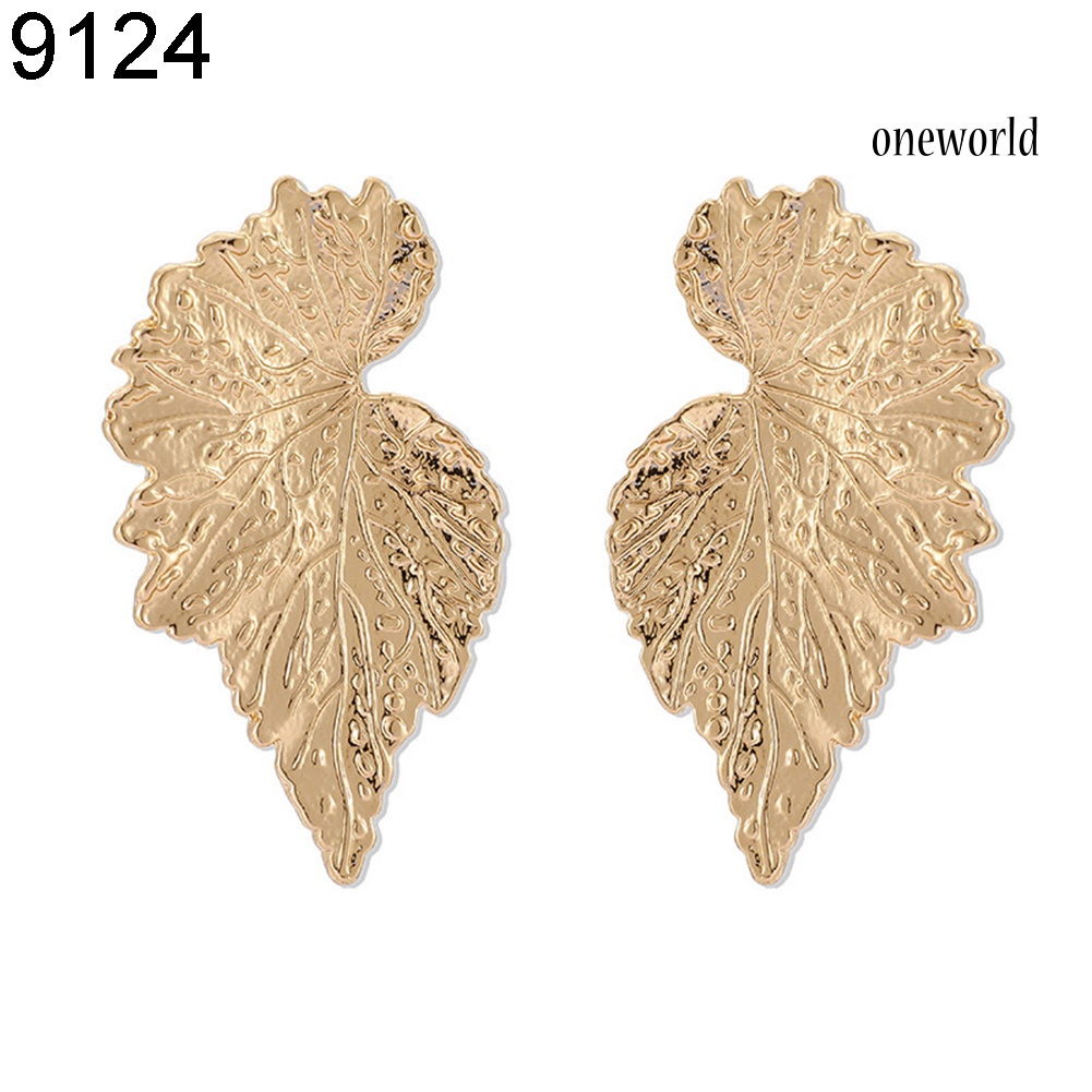 OW# Women Leaf Flower Butterfly Dangle Ear Drop Stud Hook Earrings Jewelry Gift