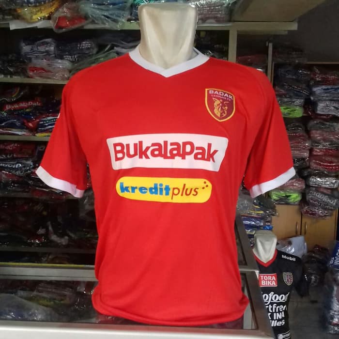 Jersey Baju Bola Badak Lampung Home Grade Lokal Premium 2019