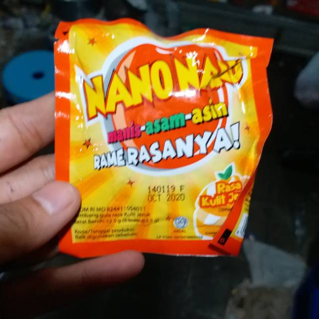 

PERMEN NANO NANO RASA KULIT JERUK