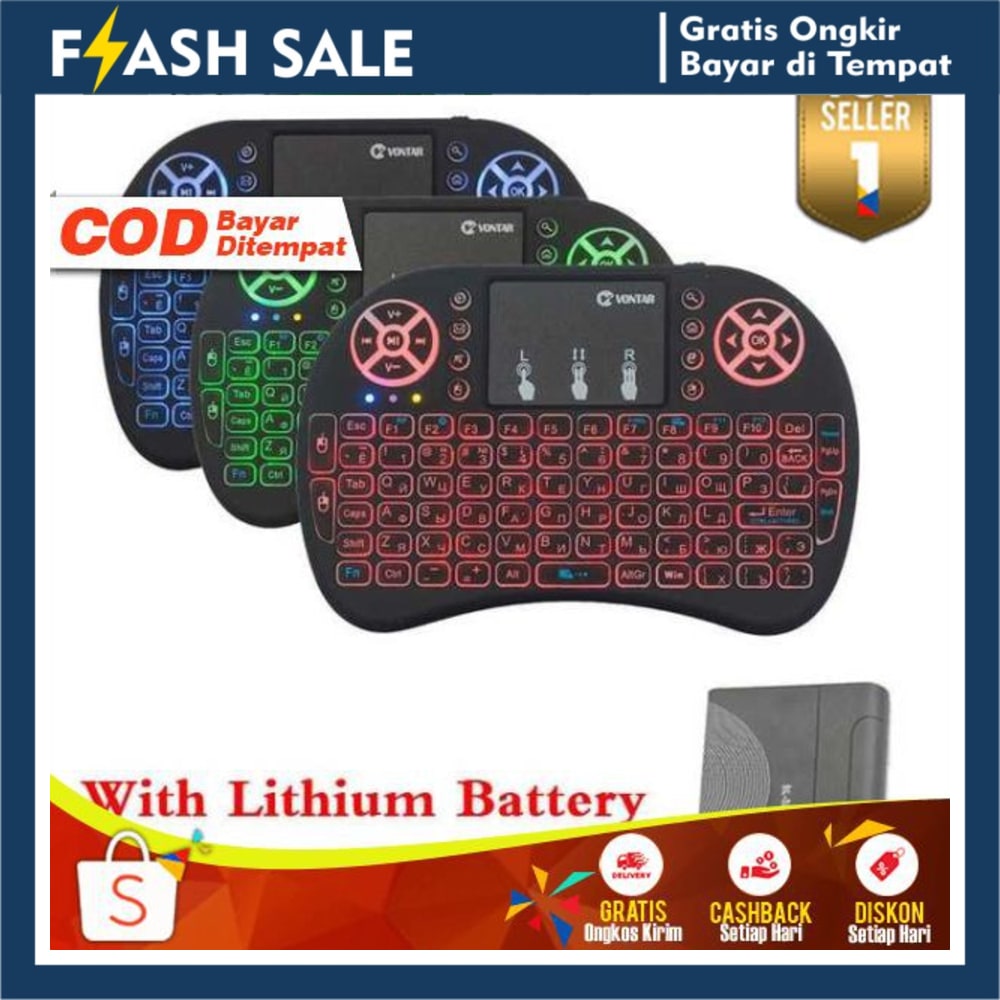 Keyboard Wireless Mouse Mini RGB 2.4GHz BW06 Touch Pad Keybord Modern Keyboad Laptop PC Smart TV COD