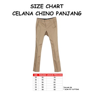SUPER SALE Celana  Panjang Chino  Pria Warna KHAKI  H 033 