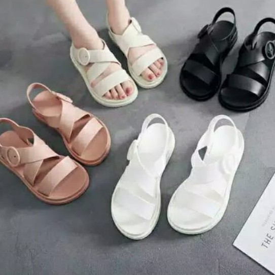 [Original] Sandal Import - Slip Sandal Wanita - Sandal slip