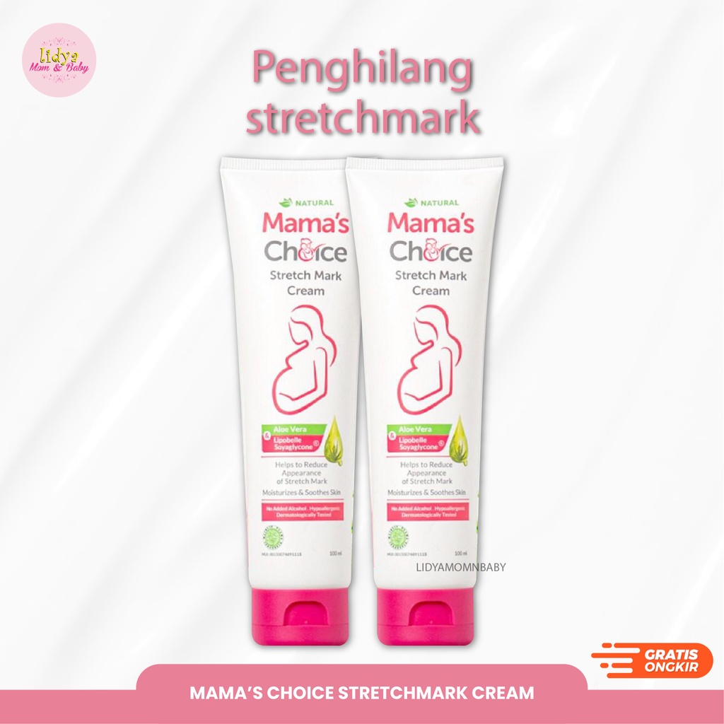 Mama's Choice Stretch Mark Cream 100ml Krim Penghilang Strechmark Termurah By Lidyamomnbaby