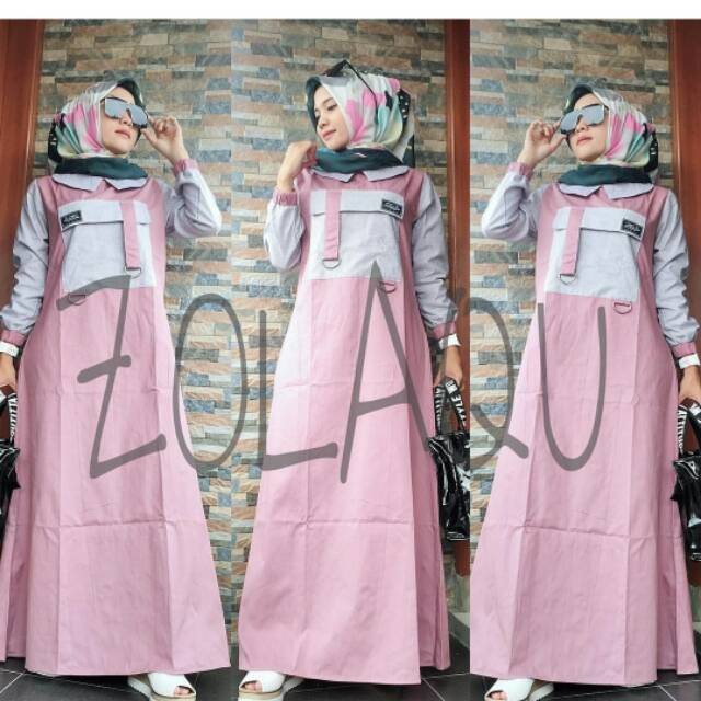 Gamis zolaqu. Dress.maxi