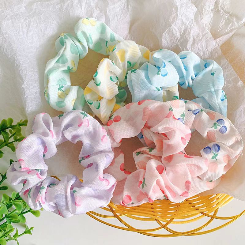 (Hello Girl) F139 IKAT RAMBUT SCRUNCHIE KOREA STYLE / KUNCIRAN RAMBUT MODEL KOREAN / IKAT CEPOL RAMBUT Import