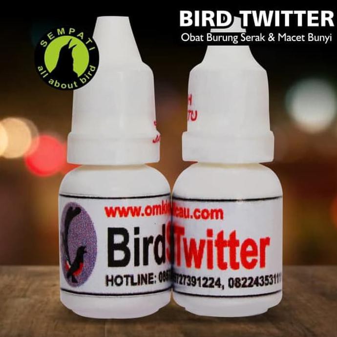 Murah Meriah Bird Twitter Om Kicau Obat Burung Sakit Serak Sesak
