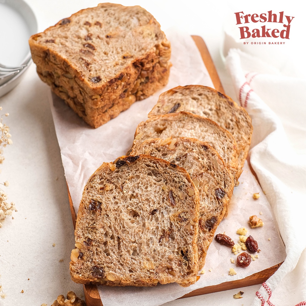 

Walnut Raisin Premium Bread| Vegan Bread