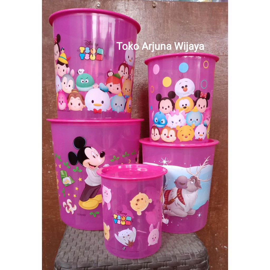 toples merek CALISTA ODATE  Gambar @ Winnie The Pooh Full Colour Toples Set [5 Pcs] +bubble n kardus