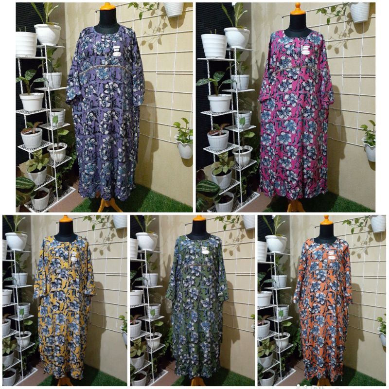 Daster Jumbo Panjang Murah, Daster Jumbo LD 130