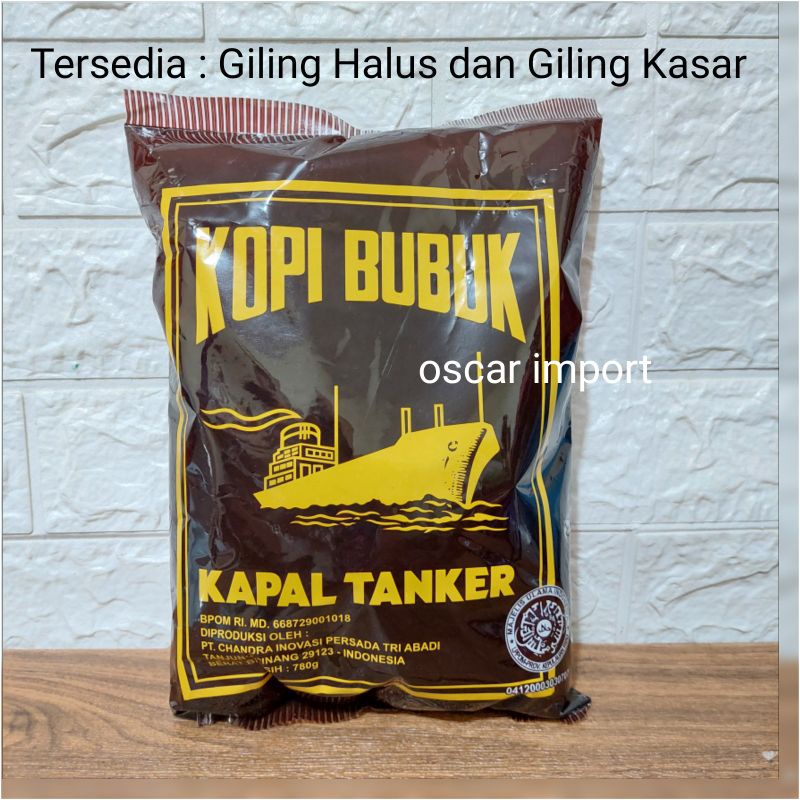 

KAPAL TANKER KOPI OLD 780G HALUS / KASAR