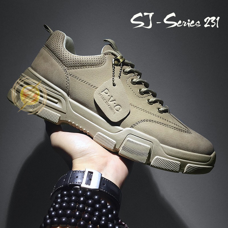 [JWALK] [COD] (FREE KARDUS &amp; KAOS KAKI) Sepatu Sneakers import Pria SJ Series 231 Kualitas Premium