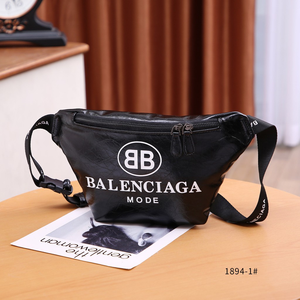 BALENCIAGA  Waist Bag  303 VAL TAS SLEMPANG TAS DADA TAS BRANDED TAS PINGGANG SLING BAG TAS IMPORT