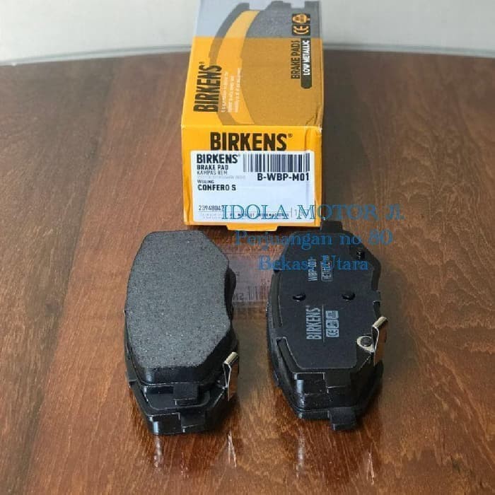 Brake pad kampas rem depan wuling confero S merk birkens