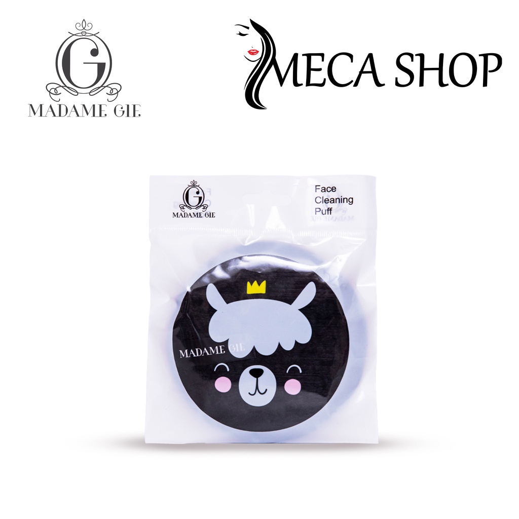 Madame Gie Face Cleansing Puff | Cleansing Sponge - Make Up Removal Pads