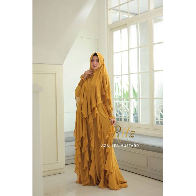 GAMIS SYARI AZALLEA by RITZ GAMIS SYARI PREMIUM