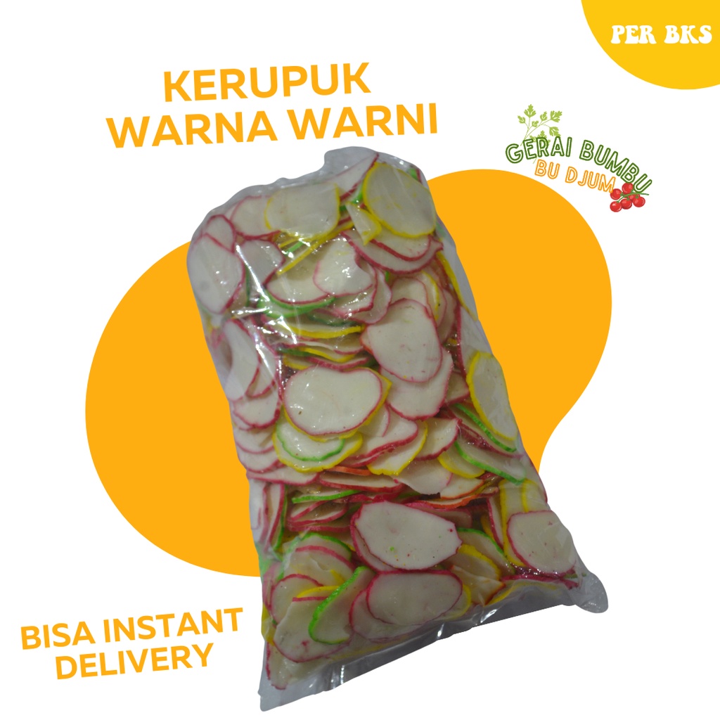 

KERUPUK KILOAN WARNA WARNI PER BUNGKUS PASAR ONLINE MAKASSAR BISA INSTAN DELIVERY