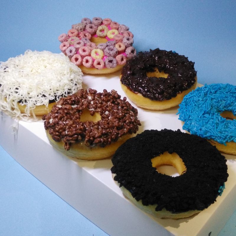 

Donat Variant TOPPING (Isi 6)