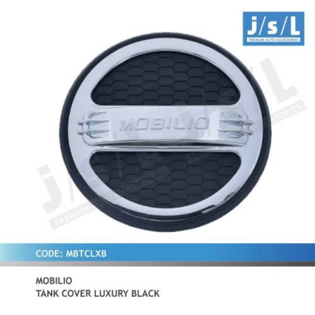 MOBILIO Tank Cover Tutup Bensin LUXURY Hitam By JSL