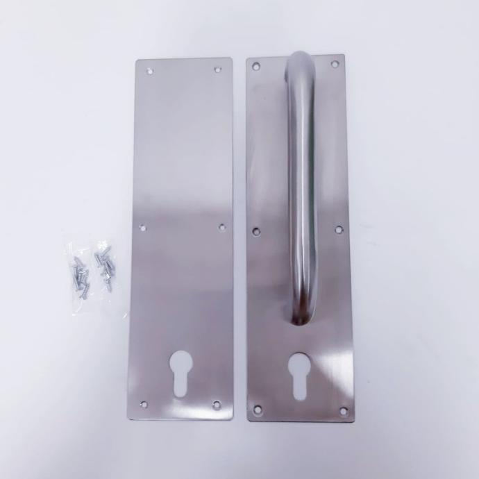 TARIKAN PLAT PUSH PULL HANDLE PINTU PUSH PLAT STAINLESS STEEL