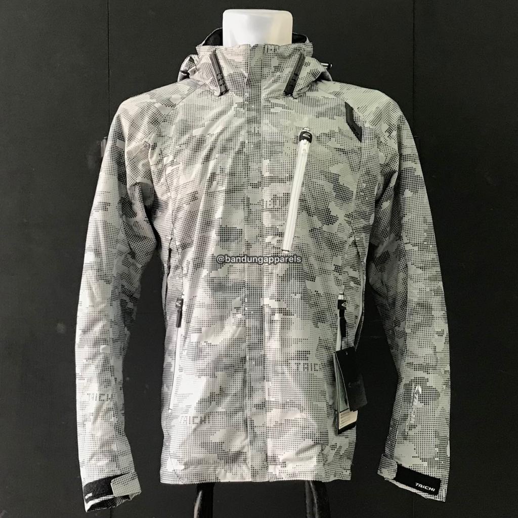 Jaket Motor Touring Riding RS TAICHI RSJ321 Parka Jacket Dot Grey Camo Original
