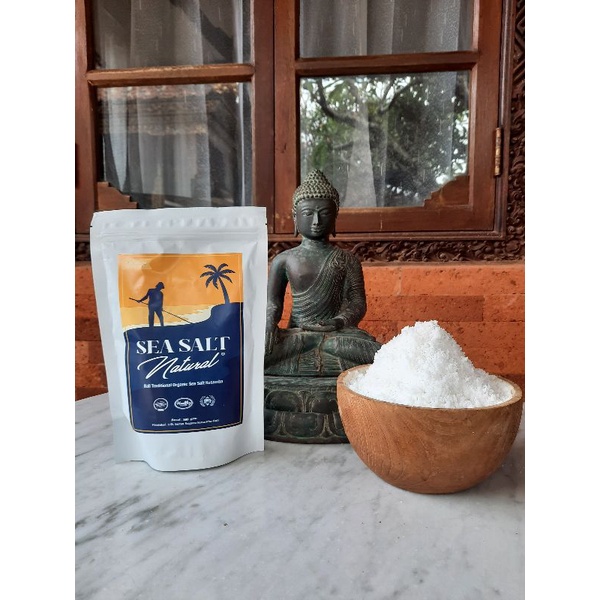 

Surya segara kusamba natural sea salt / butiran halus 250 gr