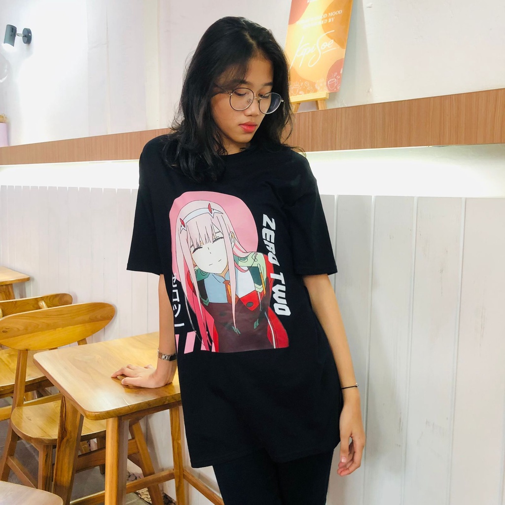 Tshirt Zero Two Dārin In Za Furankisu Anime Manga Darling In The Franxx Premium Unisex