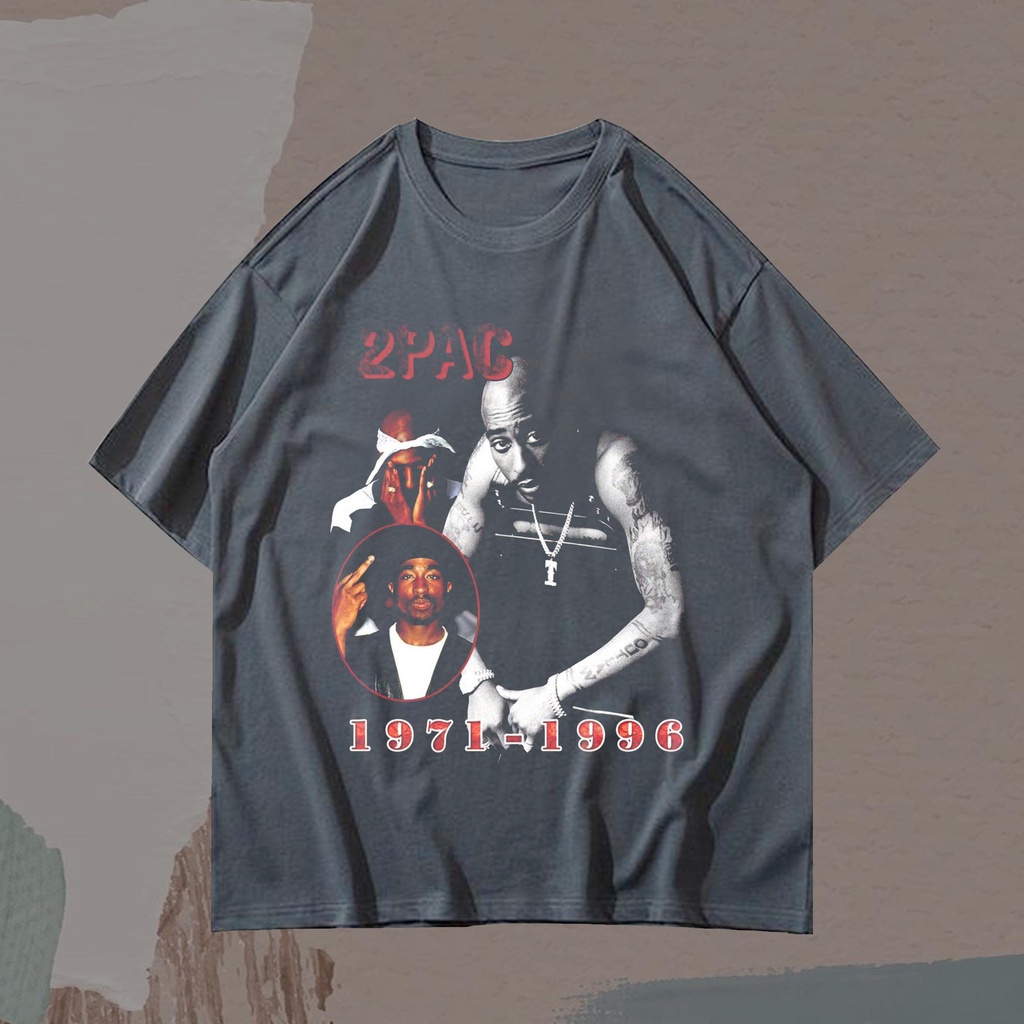 KAOS BAND OVER SIZE 2PAC MAKAVELI VINTAGE