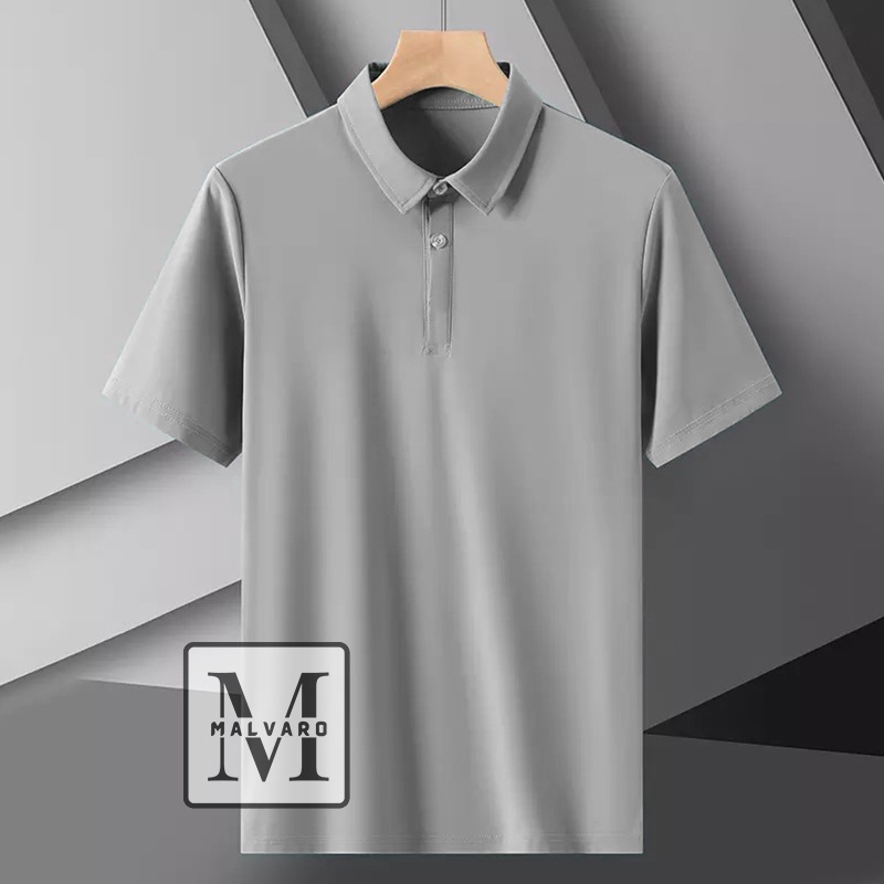 MALVARO Polo Shirt / Polo polos / Kaos Kerah Pria / Kaos Polo / Tshirt Pria / Baju Seragam