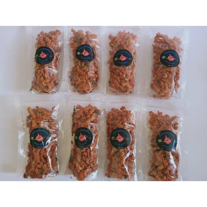 

makaroni pluntir/spiral/cemilan murah/cemilan pedas